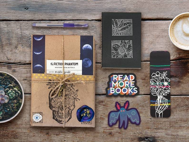 Blind Date With A Book Box - You Pick the Genre - Handpicked by a Bookseller - Book Lover Gift, Bookish Gift