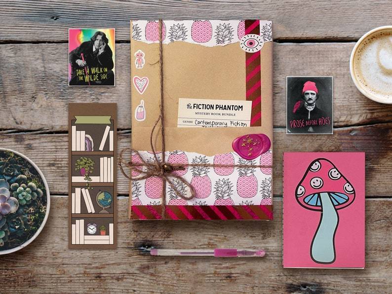 Blind Date With A Book Box - You Pick the Genre - Handpicked by a Bookseller - Book Lover Gift, Bookish Gift