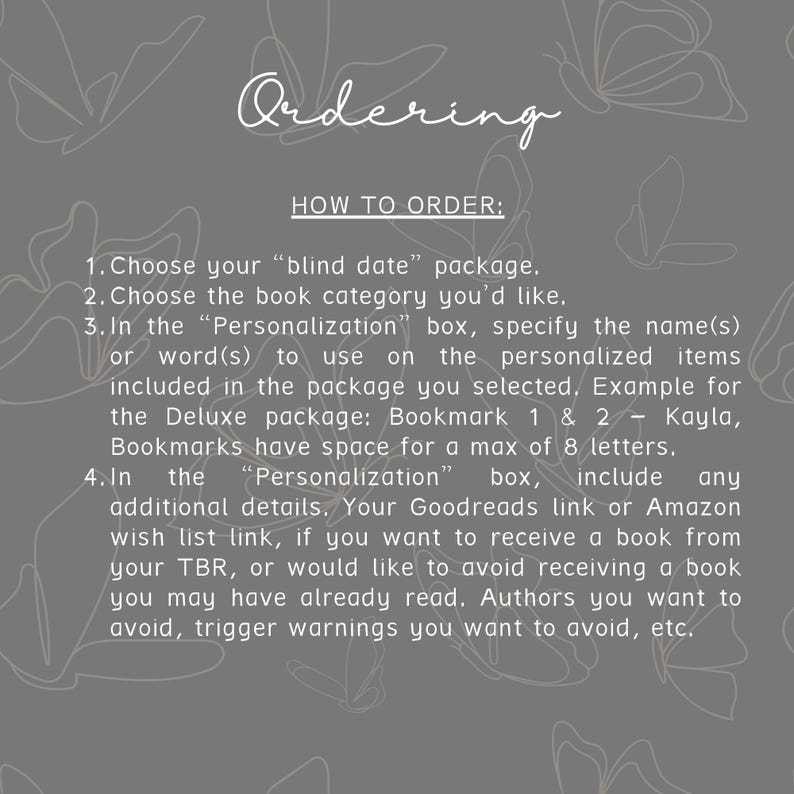 Blind Date With a Book, Fall Aesthetic, Personalized Bookish Gifts for Readers, Spooky Book Lover Gift, Dark Romance, Thriller, Booktok