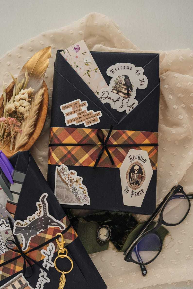 Blind Date With a Book, Fall Aesthetic, Personalized Bookish Gifts for Readers, Spooky Book Lover Gift, Dark Romance, Thriller, Booktok