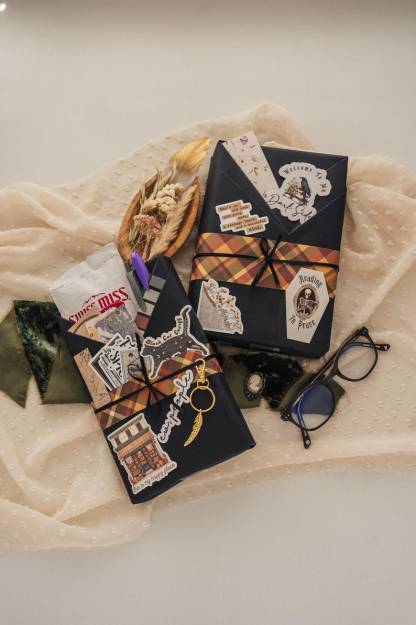 Blind Date With a Book, Fall Aesthetic, Personalized Bookish Gifts for Readers, Spooky Book Lover Gift, Dark Romance, Thriller, Booktok