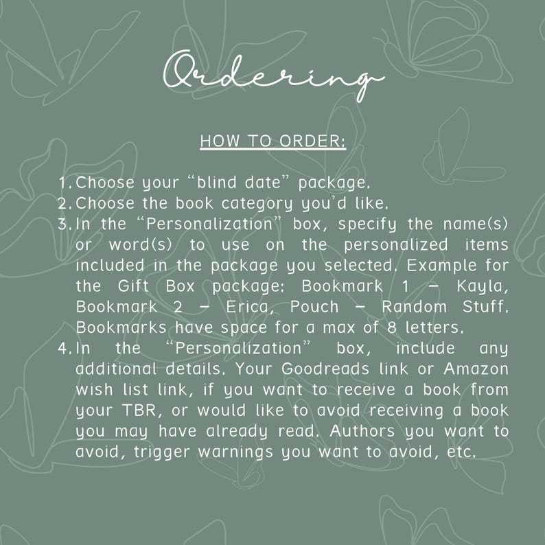 Blind Date With a Book, Holiday Aesthetic, Personalized Bookish Gifts for Readers, Christmas Book Lover Gift, Dark Romance, Booktok