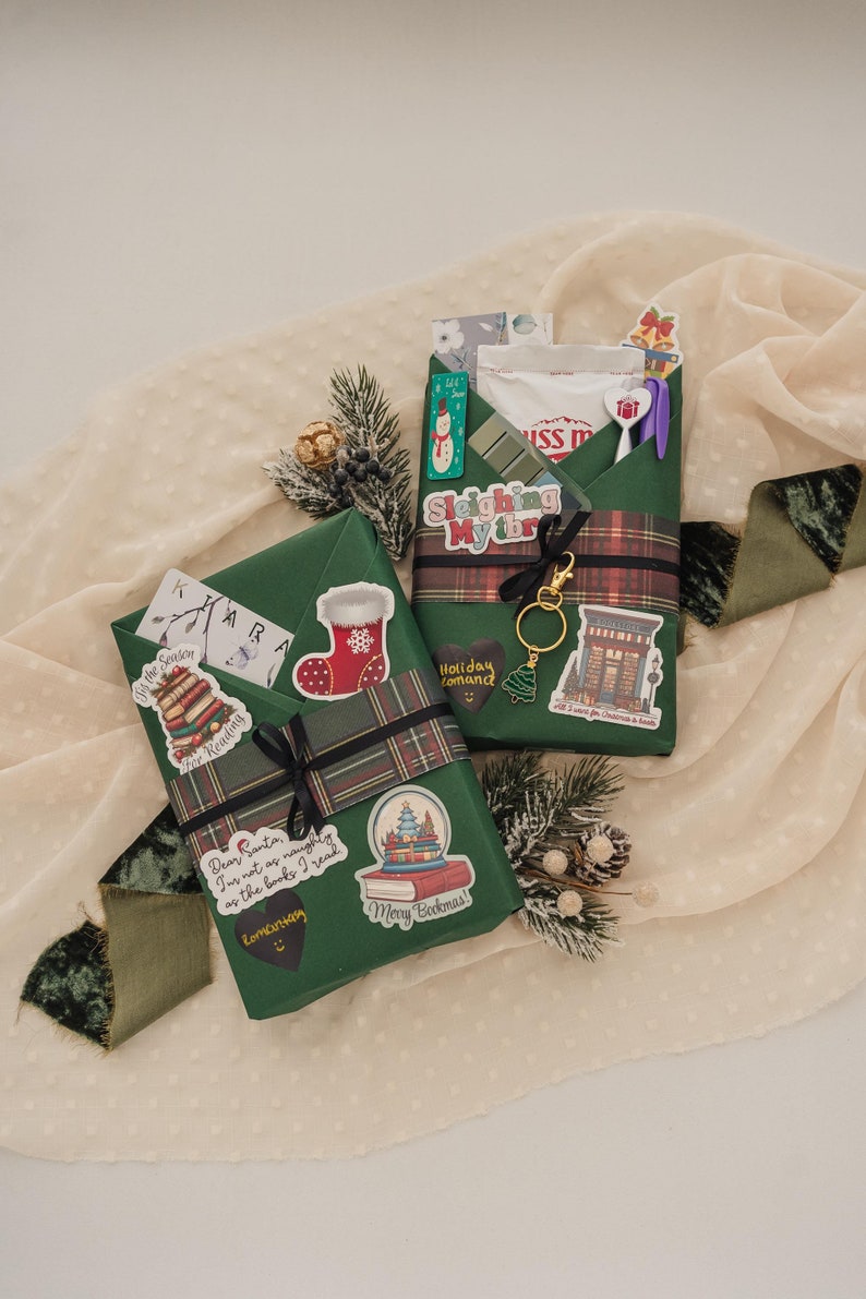 Blind Date With a Book, Holiday Aesthetic, Personalized Bookish Gifts for Readers, Christmas Book Lover Gift, Dark Romance, Booktok