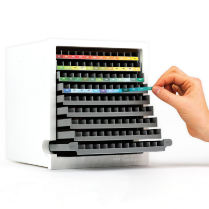 Marker Desktop Organizer With 108 Tomthtbow Dual Brush Pens