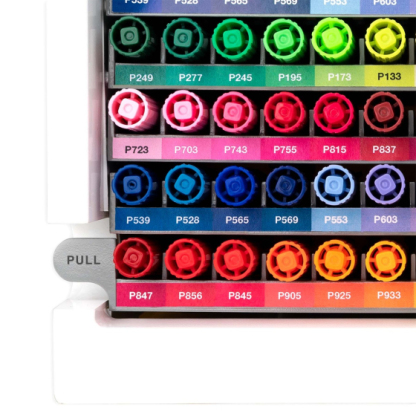 Marker Desktop Organizer With 108 Tomthtbow Dual Brush Pens