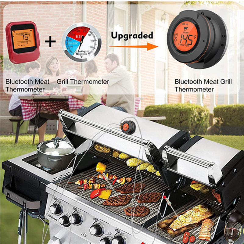 Smart BBQ Grill Themometer