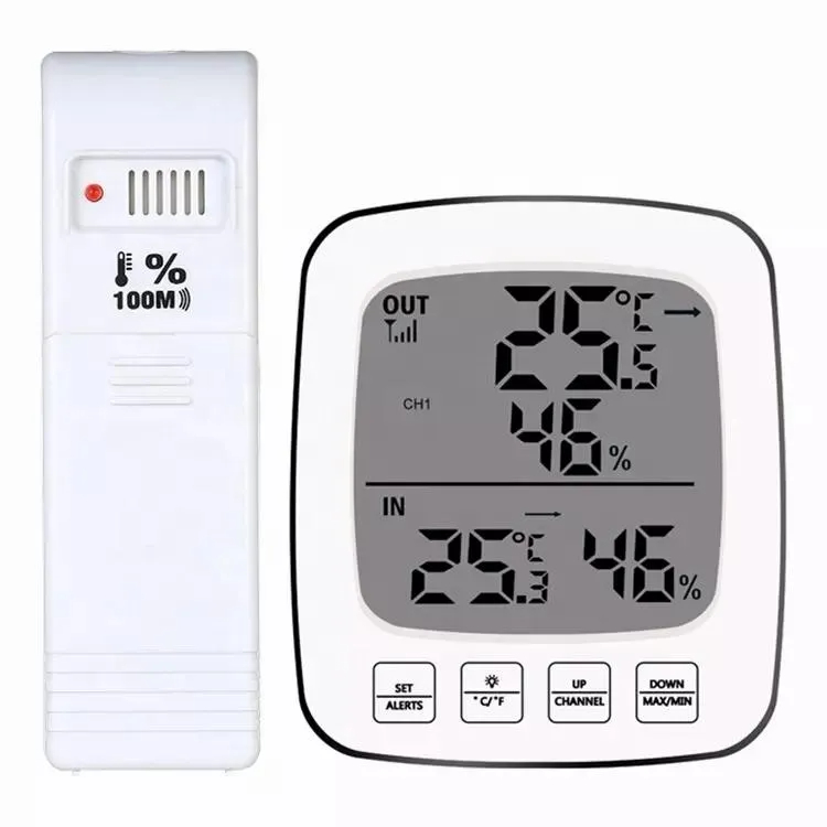 Large Ccreen High Definition Thermometer and Hygrometer