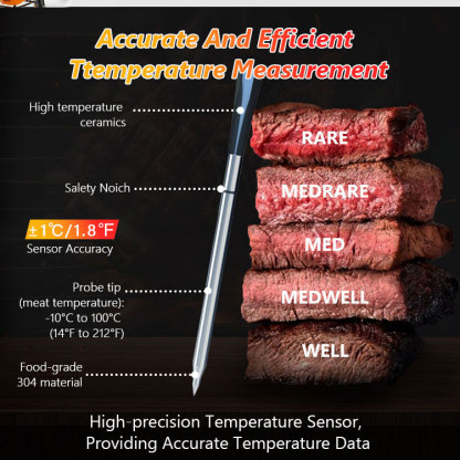 Dual Temperature Smart Meat thermometer