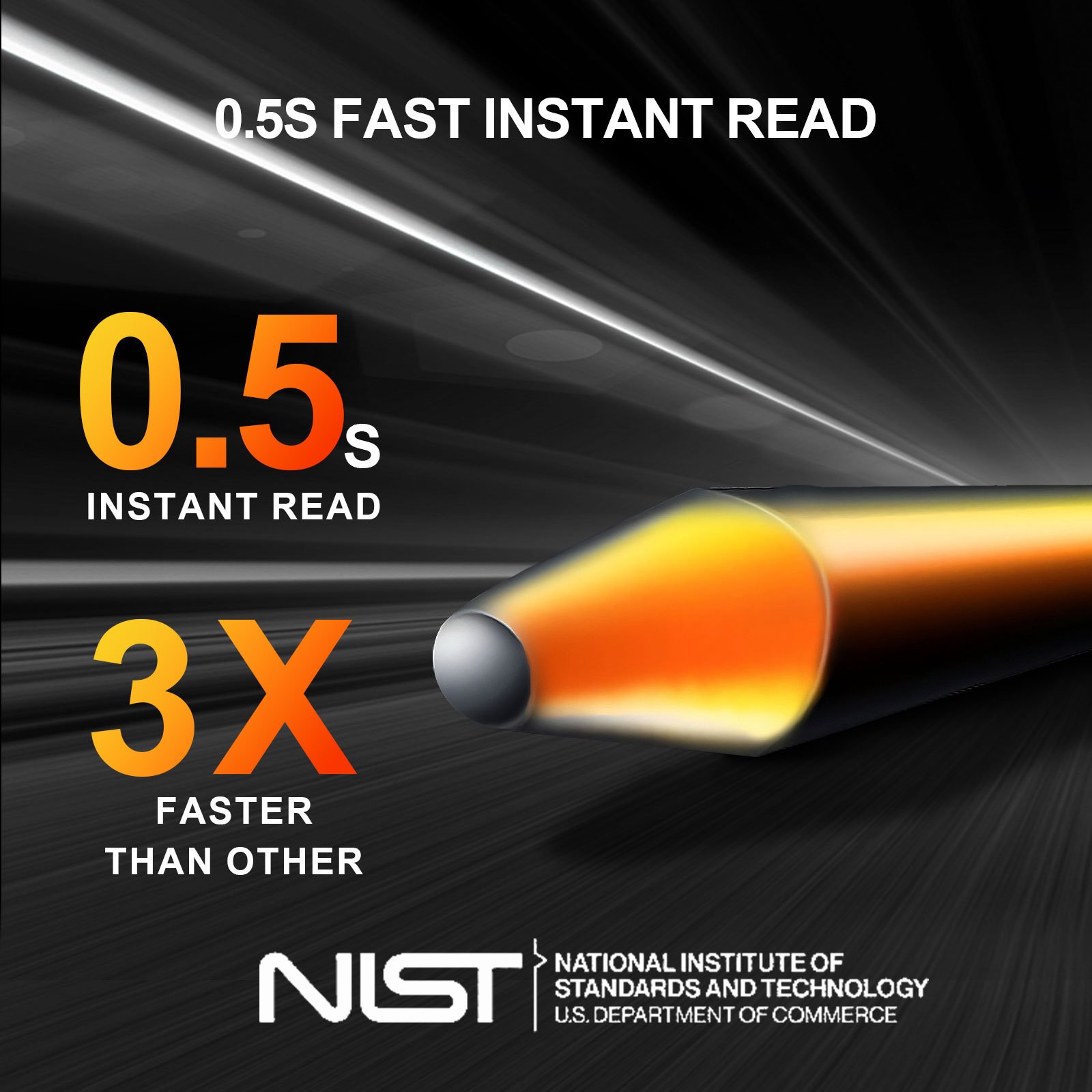 Instant Read Cooking Thermometer