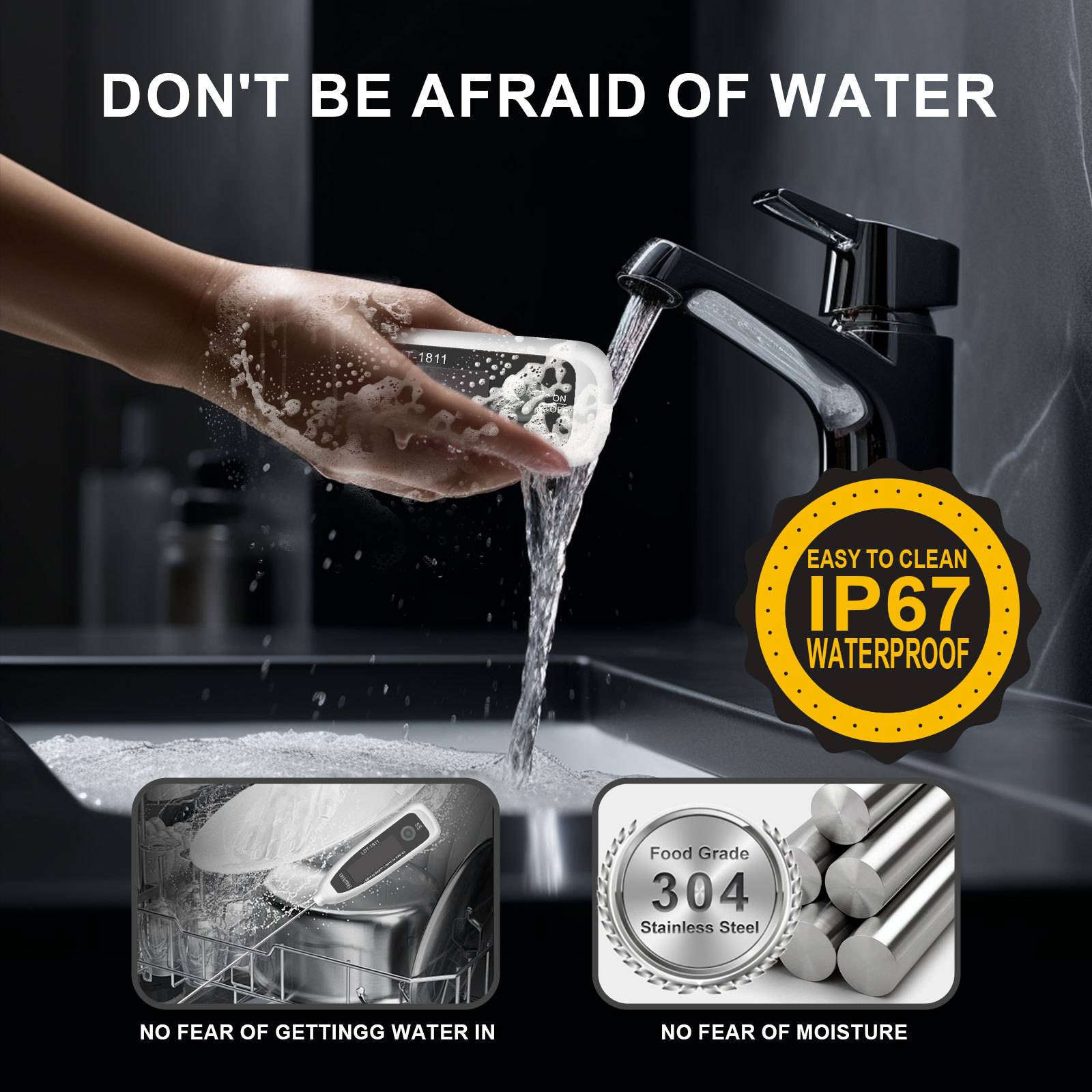 Instant Read Cooking Thermometer