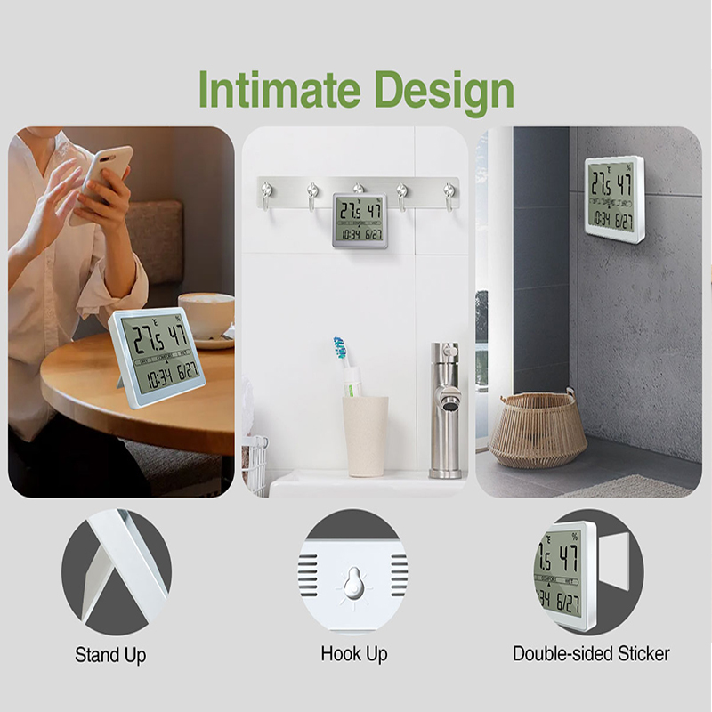 Digital Hygrometer Thermometer,Indoor Outdoor Thermometers