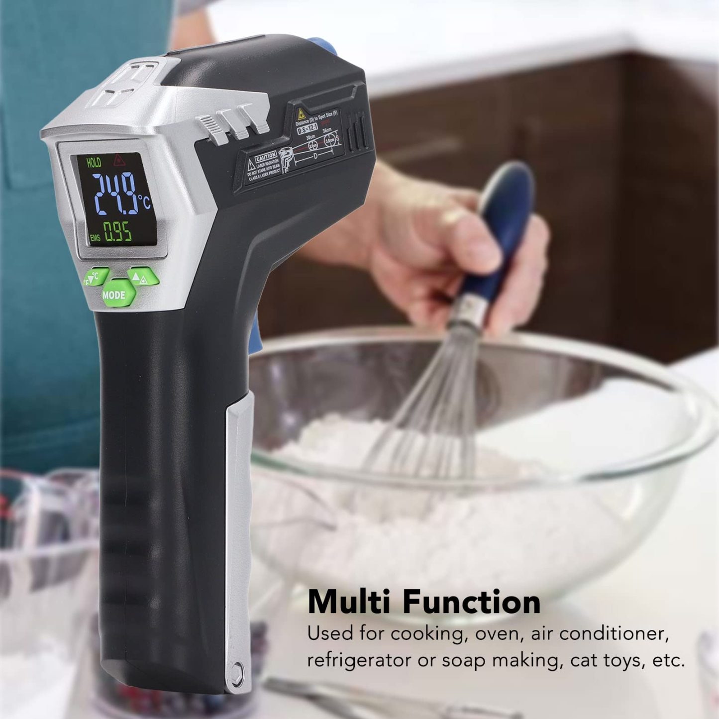 Non-Contact Infrared Laser Thermometer