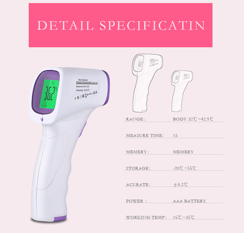 Non-Contact Digital Infrared Thermometer