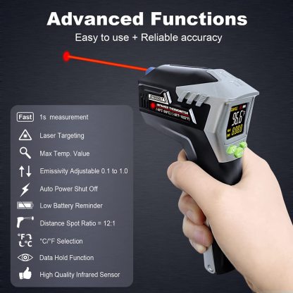 Non-Contact Infrared Laser Thermometer