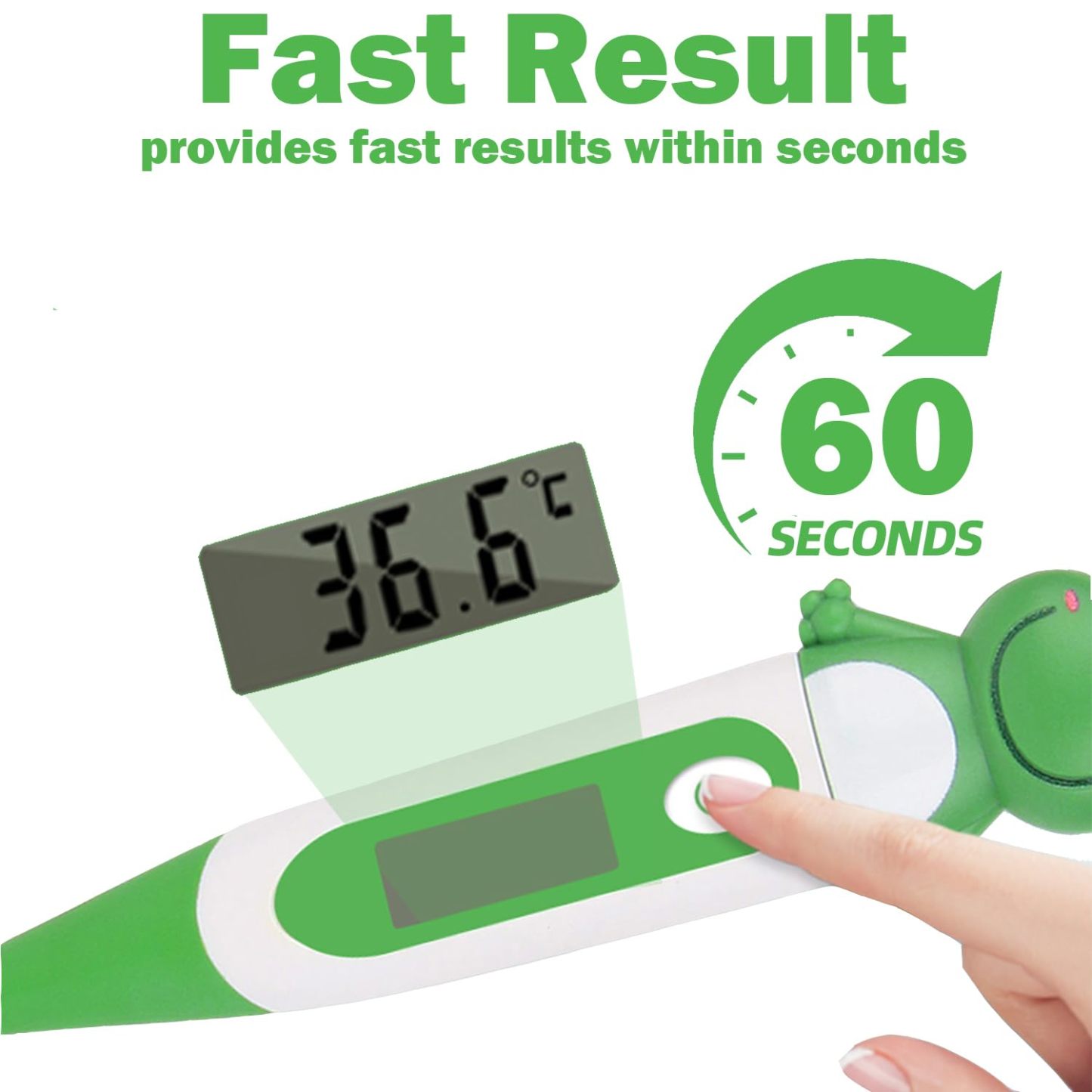 Cartoon Digital Thermometer