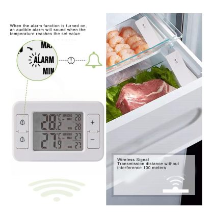 Digital Refrigerator Wireless Transmission Thermometer