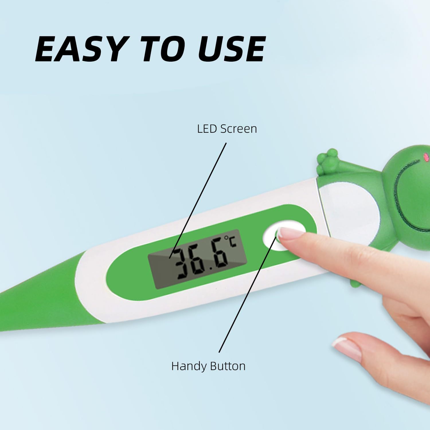Cartoon Digital Thermometer