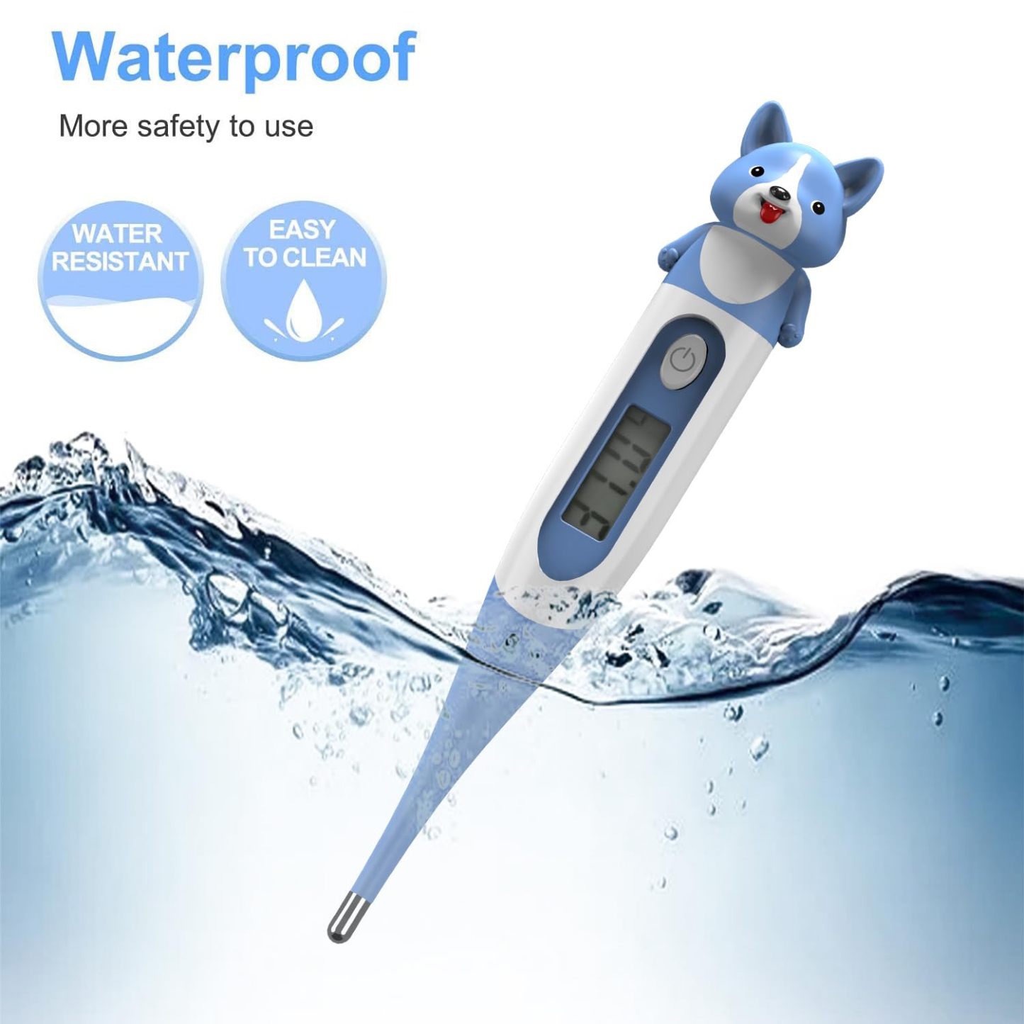Cartoon Digital Thermometer