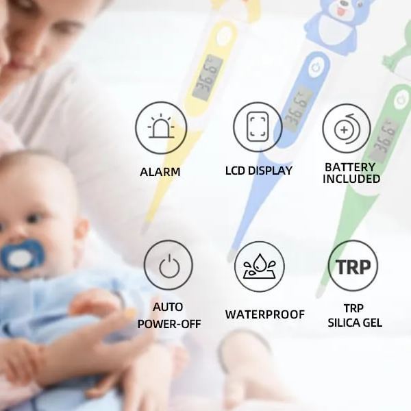 Cartoon Digital Thermometer