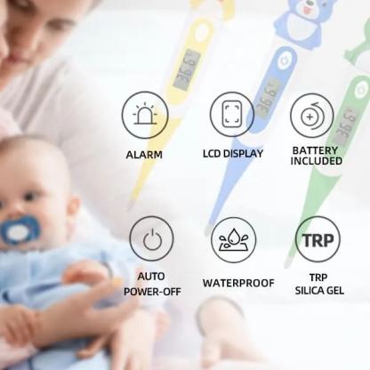 Cartoon Digital Thermometer