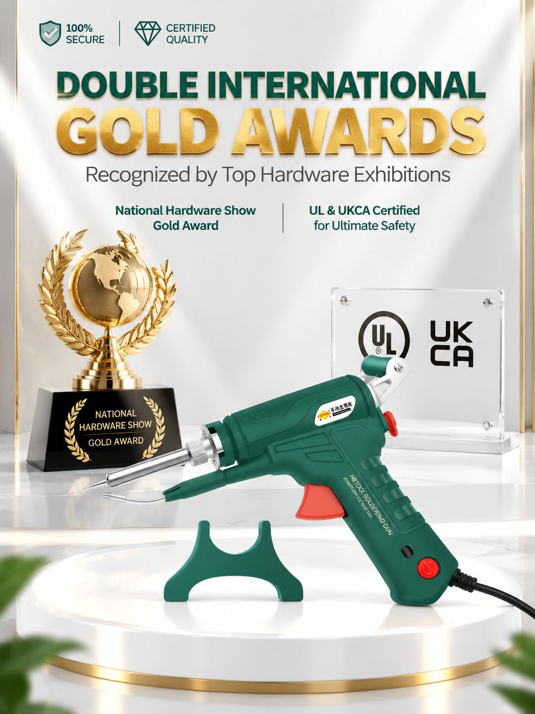 Portable 5-in-1 AI Laser Welding Gun: 3s Cutting, 5s Repair, 10s Rust Removal！