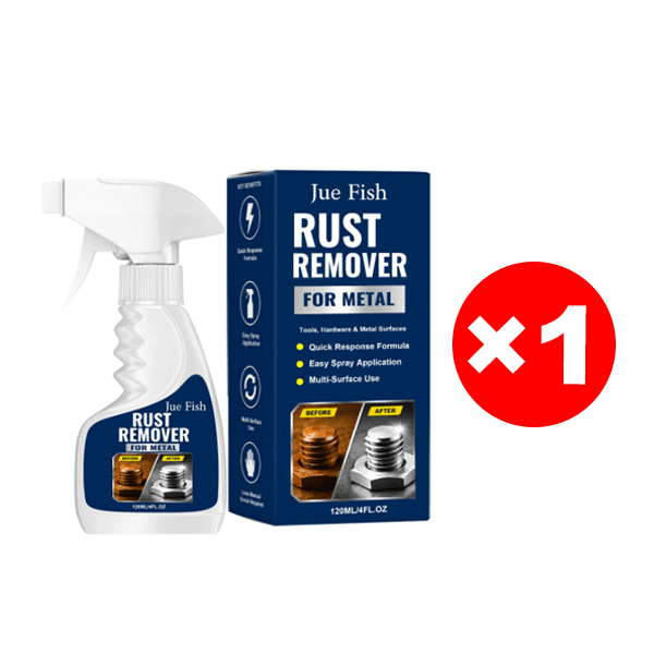 [Removes Surface Rust in 3 Seconds] Household Hardware Rust Remover and Cleaner