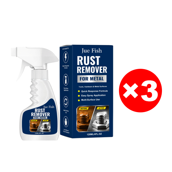 [Removes Surface Rust in 3 Seconds] Household Hardware Rust Remover and Cleaner