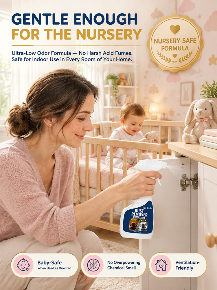 [Removes Surface Rust in 3 Seconds] Household Hardware Rust Remover and Cleaner