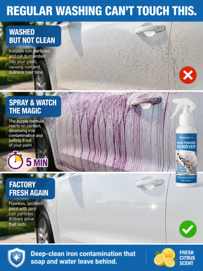 3-Second Rust Remover Spray, 50-Year Anti-Rust, Non-Toxic No Scrubbing