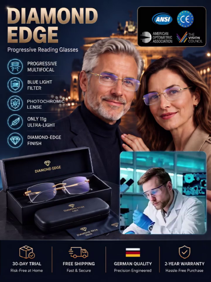 Ditch the extra pairs: Real-time, auto-focus smart glasses that adapt to your vision instantly.