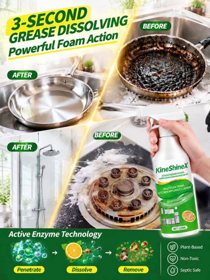 [Removes Stains in 3 Seconds] Ultra-Powerful Multi-Purpose Grease Remover