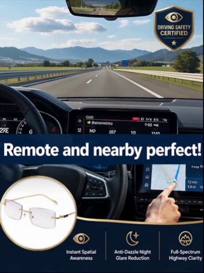 Ditch the extra pairs: Real-time, auto-focus smart glasses that adapt to your vision instantly.