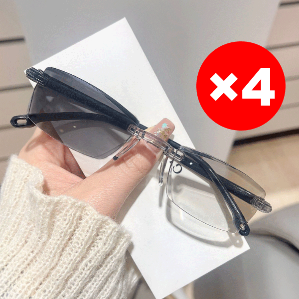 Color-changing anti-blue light reading glasses