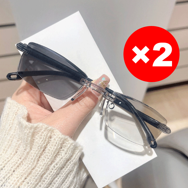 Color-changing anti-blue light reading glasses