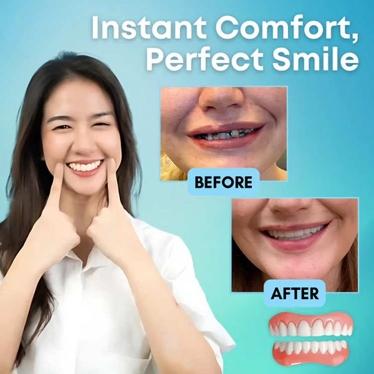 Comfortable dentures