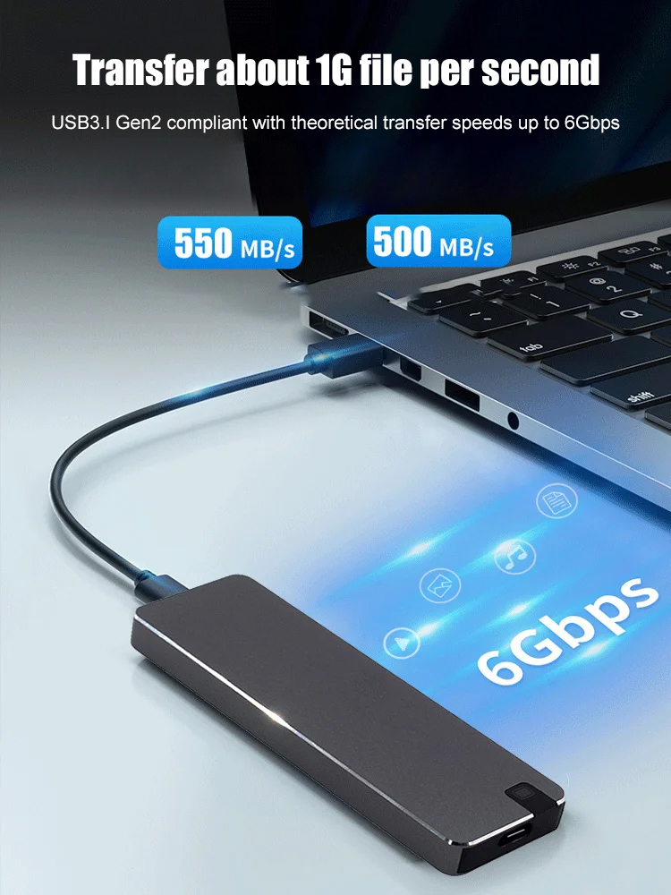 Ultra Thin Portable Hard Drive 