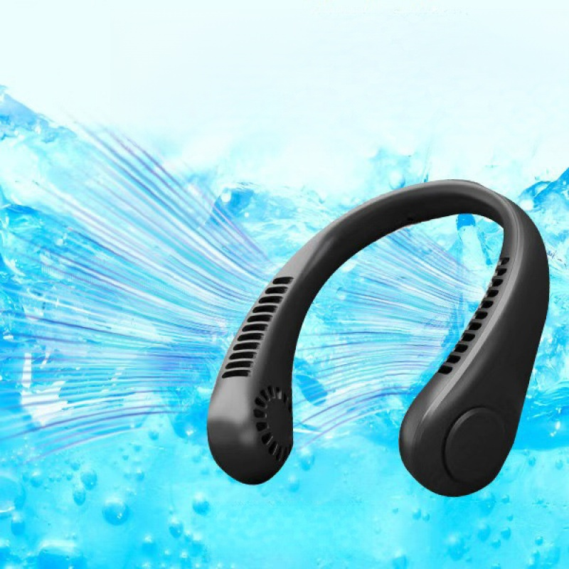 [Instantly Drops to 90° N] Hurricane-Grade Neck Fan