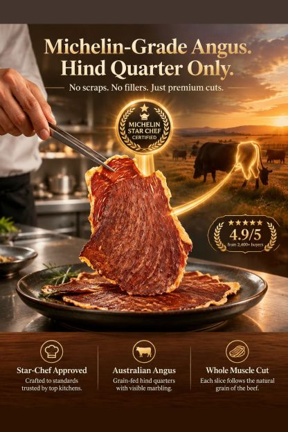 Angus beef crisps