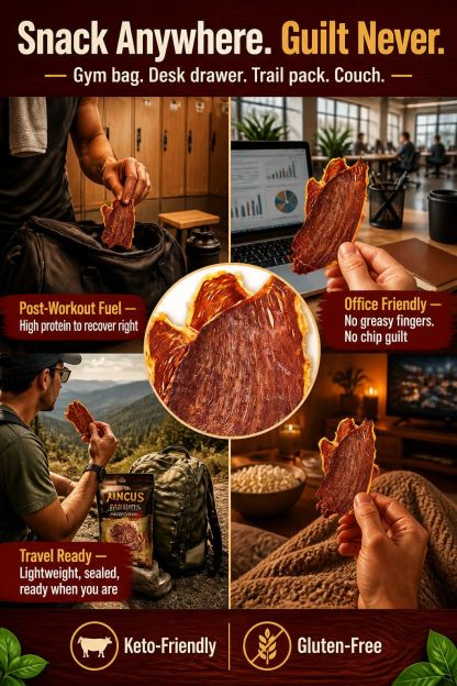 Angus beef crisps
