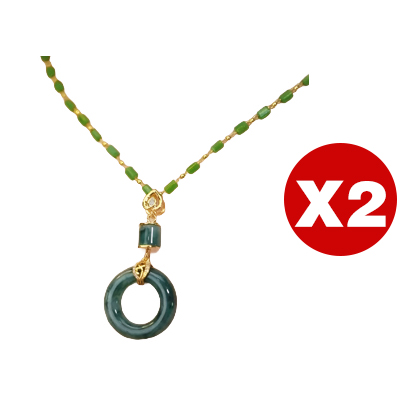 Meditation Peace Lock Necklace