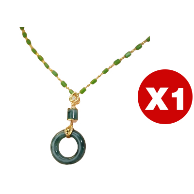 Meditation Peace Lock Necklace