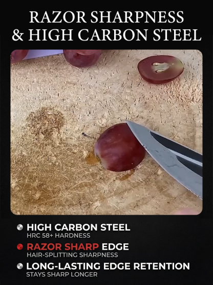 Upgrade of hand-forged boning knife