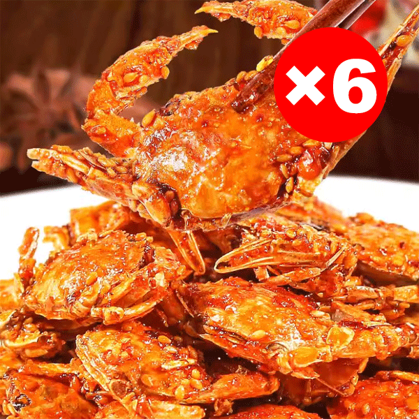 【200 crabs/bag】Premium Crispy Mini Sea Crabs | 100% Guilt-Free Protein Crunch