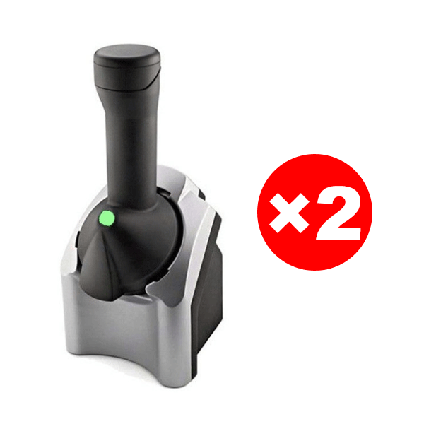 100% Pure Fruit Ice Cream Maker - 60s Auto Dessert Machine, Healthy & Zero Fat for Family