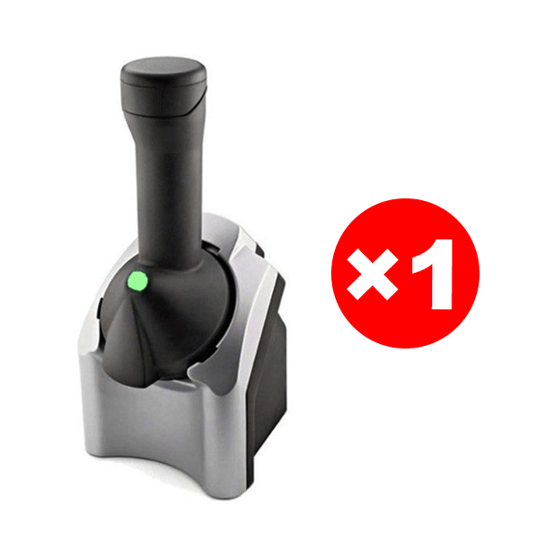 100% Pure Fruit Ice Cream Maker - 60s Auto Dessert Machine, Healthy & Zero Fat for Family