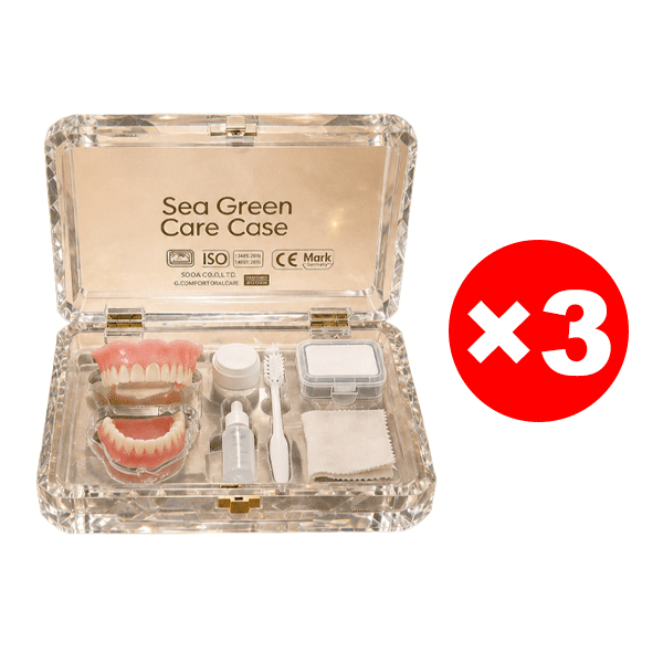 【Recreate the Bite Feeling of Being 20】Confident Smile Luxury Denture Set