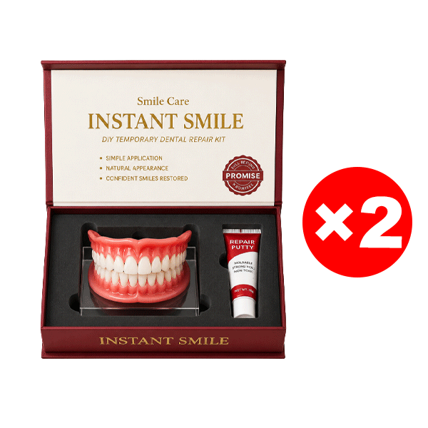 [Show Off Your Confident Smile] Full Set of Upper and Lower Dentures