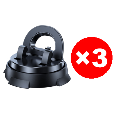 Intelligent suction cup multifunction console with navigation phone holder