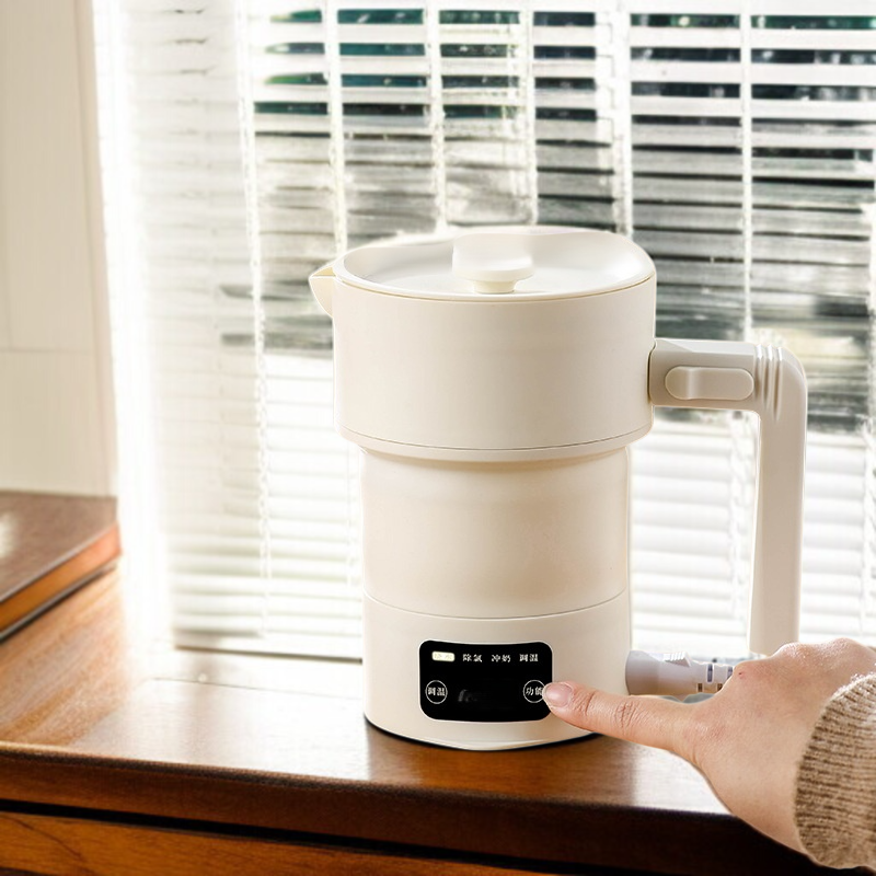 Foldable Mini Electric Kettle for Easy Packing