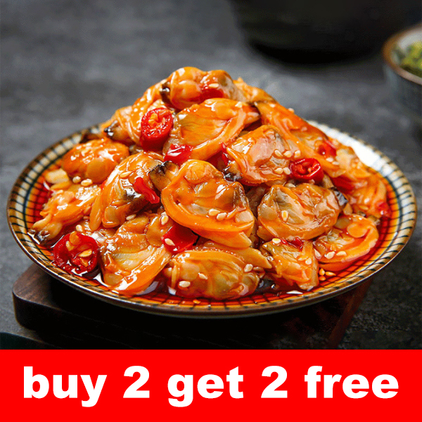 Freshly Caught Spicy Garlic Scallops (Canned)